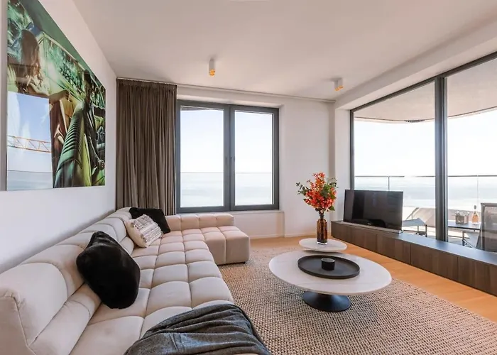 דירה Huswell - Stunning With Breathtaking Views אוסטנדה